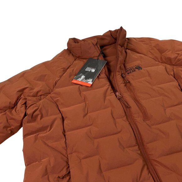 Mountain Hardwear Stretchdown 700 Down Jacket Womens Size L, XL Iron Oxide NWT - Picture 2 of 9